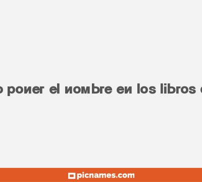 CÃ³mo poner el nombre en los libros de texto